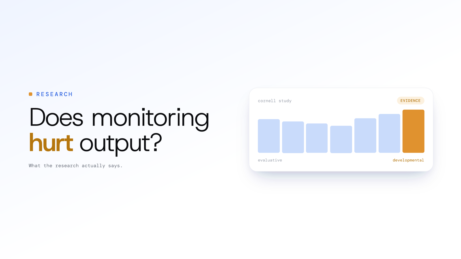 Does employee monitoring hurt productivity?