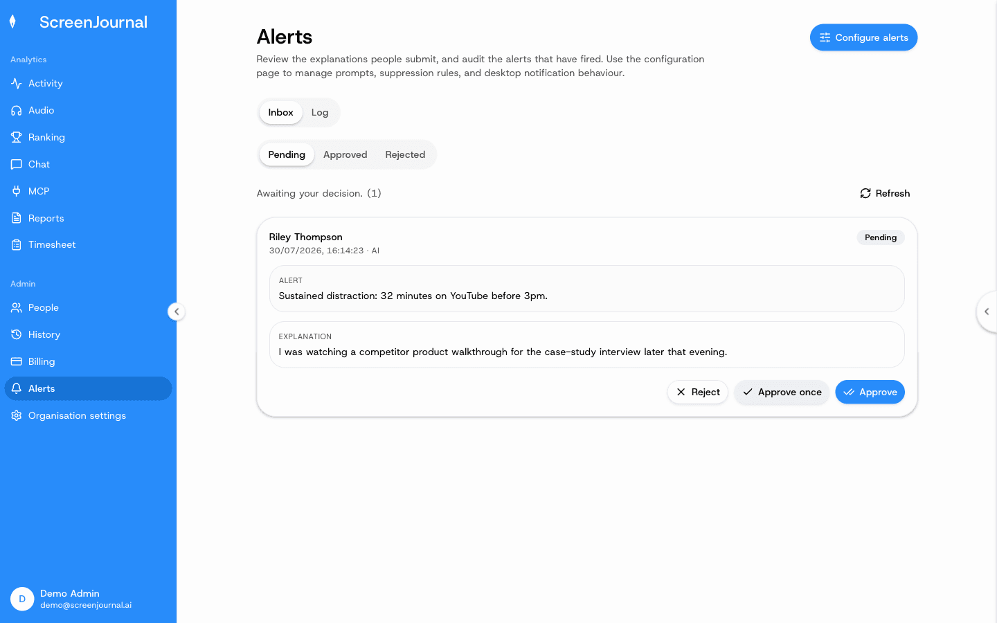 Alerts