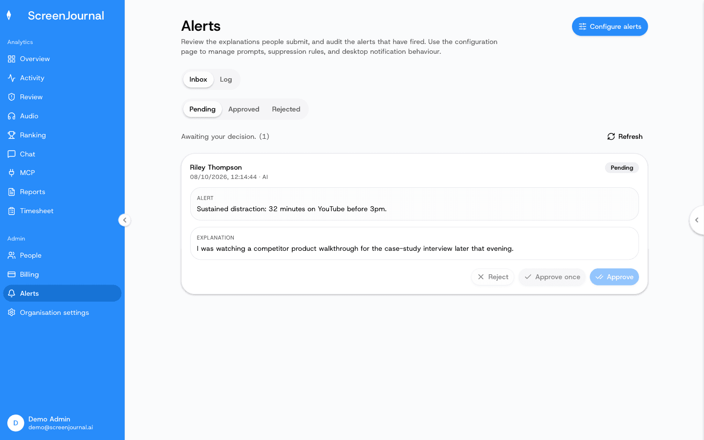 Alerts