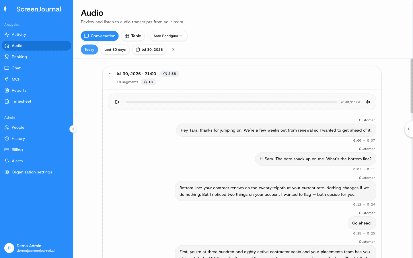Audio